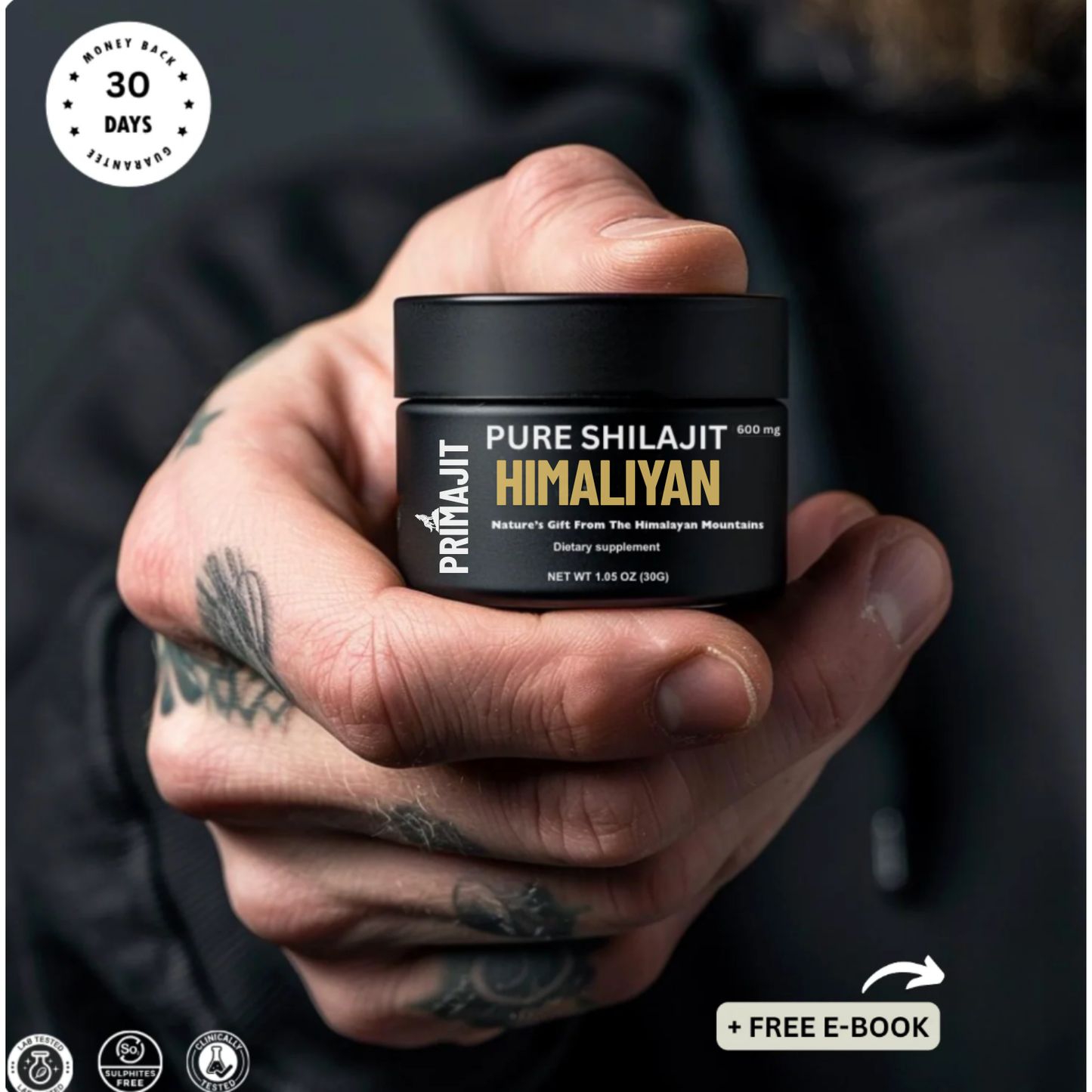 Pure Himalayan Shilajit Resin™ (BUY 2 GET 1 FREE)